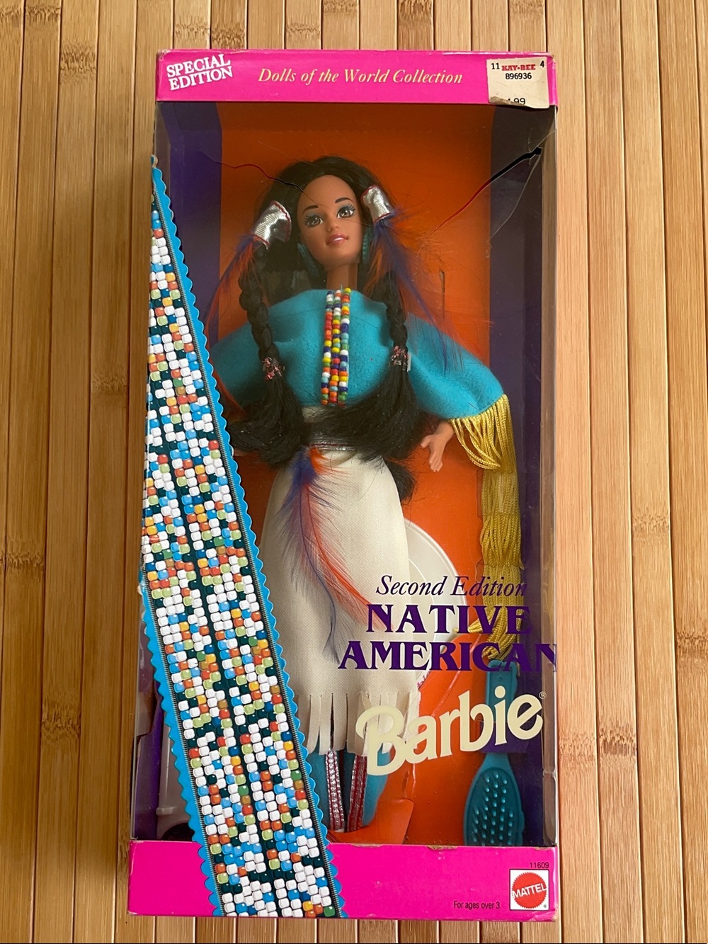 Native American Barbie Doll 1993 Second Edition
